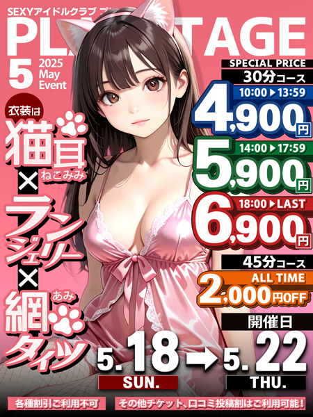 ～猫耳ランジェリー×網タイツ～